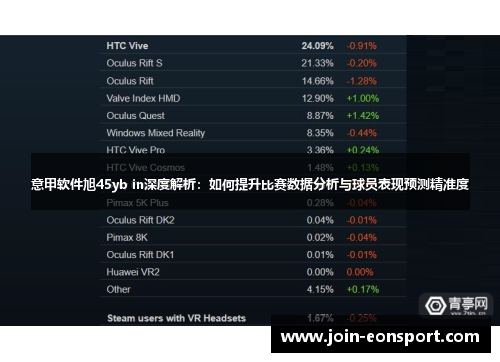 意甲软件旭45yb in深度解析：如何提升比赛数据分析与球员表现预测精准度